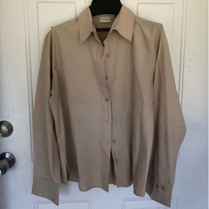 Tan Oxford Shirt
